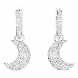 Swarovski 5666157 earring Clip-on earrings Metal Silver, White - Additional view 2