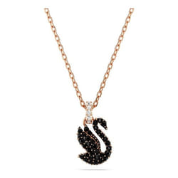 Swarovski Swan Chain necklace Female Metal