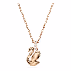 Swarovski Swan Chain necklace Female Metal - Additional view 4