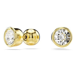 Swarovski 5681552 earring Stud earrings Metal Gold, White