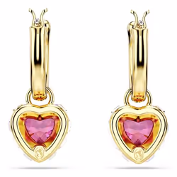 Swarovski 5684760 earring Clip-on earrings Metal Gold, Red - Additional view 4