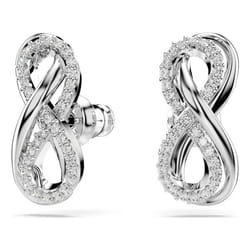 Swarovski 5687269 earring Stud earrings Metal Silver, White