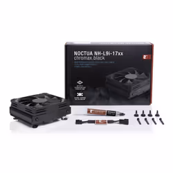 Noctua NH-L9I-17XX CH.BK computer cooling system Processor Fan 9.2 cm Black - Additional view 4