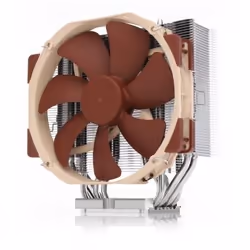 Noctua NH-U14S DX-4189, Air cooler, 14 cm, 300 RPM, 1500 RPM, 140.2 m³/h, Aluminium, Brown, White