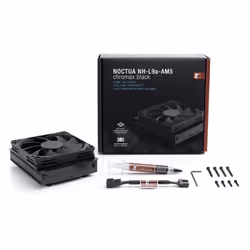Noctua NH-L9A-AM5 CHROMAX.BLACK computer cooling system Processor Air cooler 9.2 cm 1 pc(s) - Additional view 4