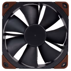 Noctua NF-F12 industrialPPC Computer case Fan 12 cm Black, Brown