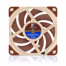 Noctua NF A12x25 FLX Computer case Fan 12 cm Beige, Red - Additional view 4