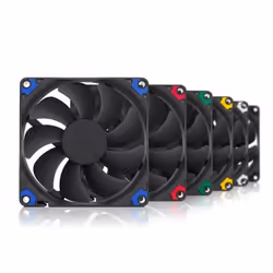 Noctua NF-A9X14 HS-PWM CH.BK.S computer cooling system Computer case Fan 9.2 cm Black - Additional view 6