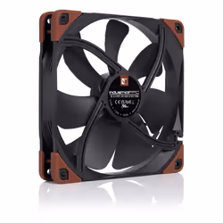 Noctua NF-A14 Computer case Fan 14 cm Black, Brown 1 pc(s)