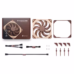 NF-A14x25 G2 PWM, Premium-Quality Quiet 140mm PC Fan, 4-pin (Brown) - Additional view 3