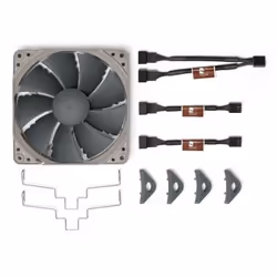 The NA-FK1 is a second fan kit for the NH-U12S redux CPU cooler. Upgrading it to a push/pull-style dual-fan setup makes it po ...