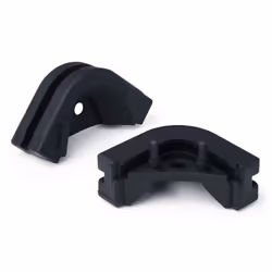 Noctua NV-MPP1, Anti-vibration gasket, Black, Compatible with most square 120x25mm & 140x25mm Noctua fans., 4 pc(s), 100 mm, ...