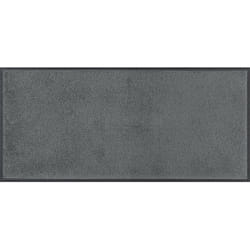wash+dry 029659 door mat Rubber mat Indoor Rectangular Grey