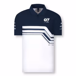 Scuderia AlphaTauri Official Teamline Polo Shirt  Mens X-Small - Offic