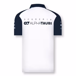 Scuderia AlphaTauri Official Teamline Polo Shirt  Mens X-Small - Offic