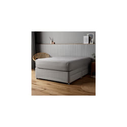 Silentnight Supersoft Natural Fitted Sheet - Cosy & Comfortable Delicate Touch - Luxurious Easy Care Microfibre with Elasticated Corners - Stylish & M