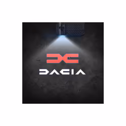 For DC Emblem Dacia Lodgy 2 Mcv Sandero Duster Car Door Light Welcome - DC DACIA Emblem