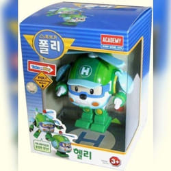 Robocar Poli 4 Pcs (poli + Helly + Amber + Roy) Transforming Robot Toy - 15 x 11 x 11