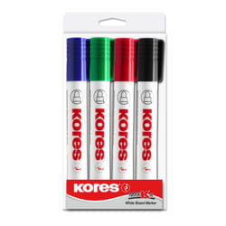 Kores M20845 marker 4 pc(s) Black, Blue, Green, Red