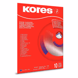 Kores 79086, A4, Blue, 10 sheets