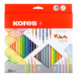 Kores Kolores Style, Multicolour, 26 pc(s)
