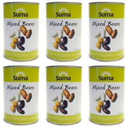 Suma - Organic Mixed Beans | 400g | (6 PACK)