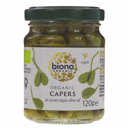 Biona Capers In Olive Oil 120g ( Pack of 6 )
