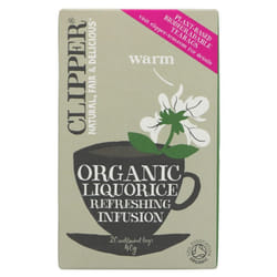 Clipper Liquorice 20bags ( Pack of 12 )