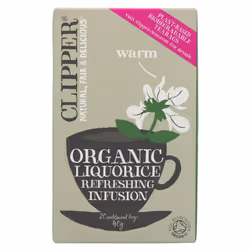 Clipper Liquorice 20bags ( Pack of 12 )