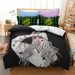 ) Duvet cover, bedspread printed character Billie Billie.UK Size Sheets Single & Double KING,Super King Duvet Cover - JK12, King(220x240cm