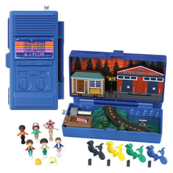?Polly Pocket Collector Playset, Stranger Things Compact with 6 Special Edition Character Dolls and 10 Accessories??, HWP22
