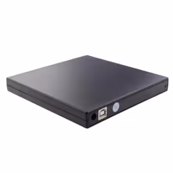 External CD DVD Drive, USB 2.0 Portable DVD/CD Burner and Reader/Plug and Play/Low Noise