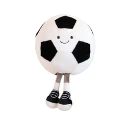Funny Soccer Basketball Plush Toy Huggable Ball Doll Pillow - Football