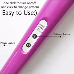 Huge Magic Wand Vibrators For Women, Usb Charge Big Av Stick G Spot Massager Clitoris Stimulator