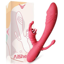3 In 1 G Spot Rabbit Anal Dildo Vibrator Sex Toy For Women Adult With 10 Vibrating Modes Waterproof Clitoris Massage Stimulator