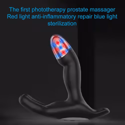 Male Prostate Massager Anal Vibrators Testicle Massager Butt Plug Wireless Remote Control Adult Product Sex Toy - black