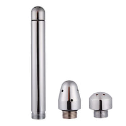 Anal Cleaner Safe 3 Style Plug Head Colonic Douche System Anal Clean Enema Bidet Small Shower Head - ivory