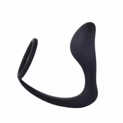 Sex Toy Prostate Massager Silicone Male Adult Sex Products Sex Toys - black