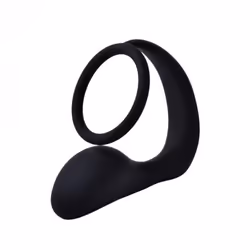 Sex Toy Prostate Massager Silicone Male Adult Sex Products Sex Toys - black