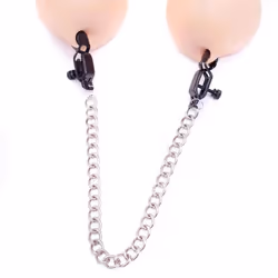 New Metal Nipple Clamp Brest Labia Clips With Chain Flirting Adult Game Sex Toys Tambov