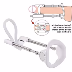 Penis Extender Male Dick Enlargement Edge Stretcher Pump Strap Extension Penis Enlarger Erection Medical Device - 1 set