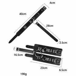 Leather Reverse Neck Hand Cuffs Bdsm Sex Bondage Adult Sexual Slave Games Erotic Goods Products Sexy Toys For Women Men