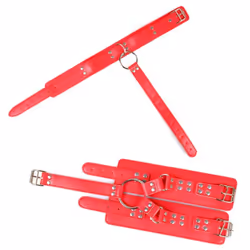 Leather Reverse Neck Hand Cuffs Bdsm Sex Bondage Adult Sexual Slave Games Erotic Goods Products Sexy Toys For Women Men
