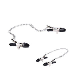 Fantasy Nipple Clamps Breast Clamps With Metal Chain