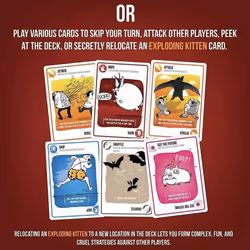 Exploding Kittens Genuine Original Edition Card Game Sealed Kids Child Toy Gifts