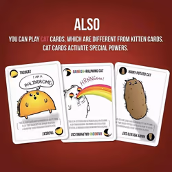 Exploding Kittens Genuine Original Edition Card Game Sealed Kids Child Toy Gifts