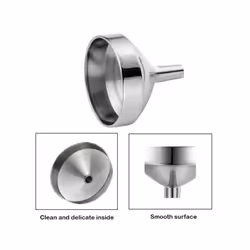Mini Funnels Set Stainless Steel Urn Funnel Filler Kit for Cremation Jewelry Ashes Keepsakes