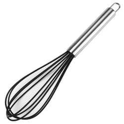 Silicone Kitchen Whisk,10 Inch Silicone Whisk Egg Beater, Very Sturdy Kitchen Wire Balloon 600ÂºF Heat Resistant