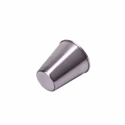 2Pcs Stainless Steel Wine Glass Wine Cup 2.5OZ