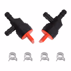 2PCS 1/4 inch Fuel Shut Off Valve for & Stratton 698181 494539 697944 35857